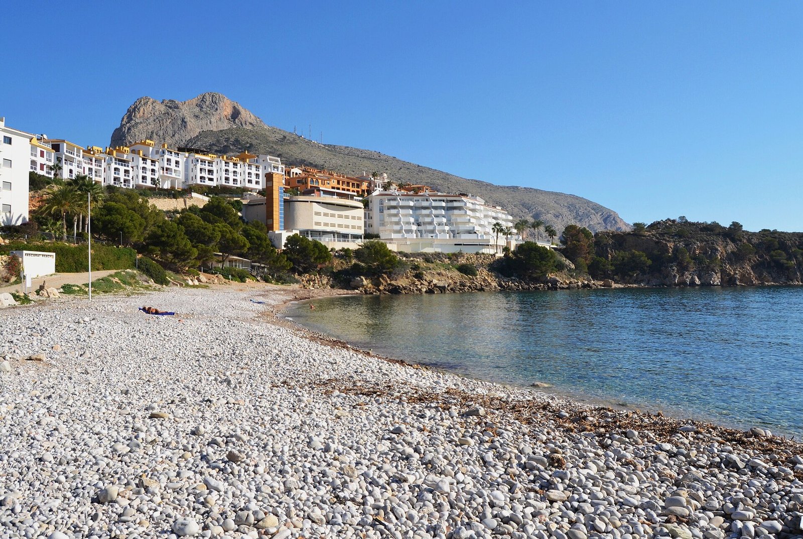 Playa del Mascarat, zona Isla de Altea